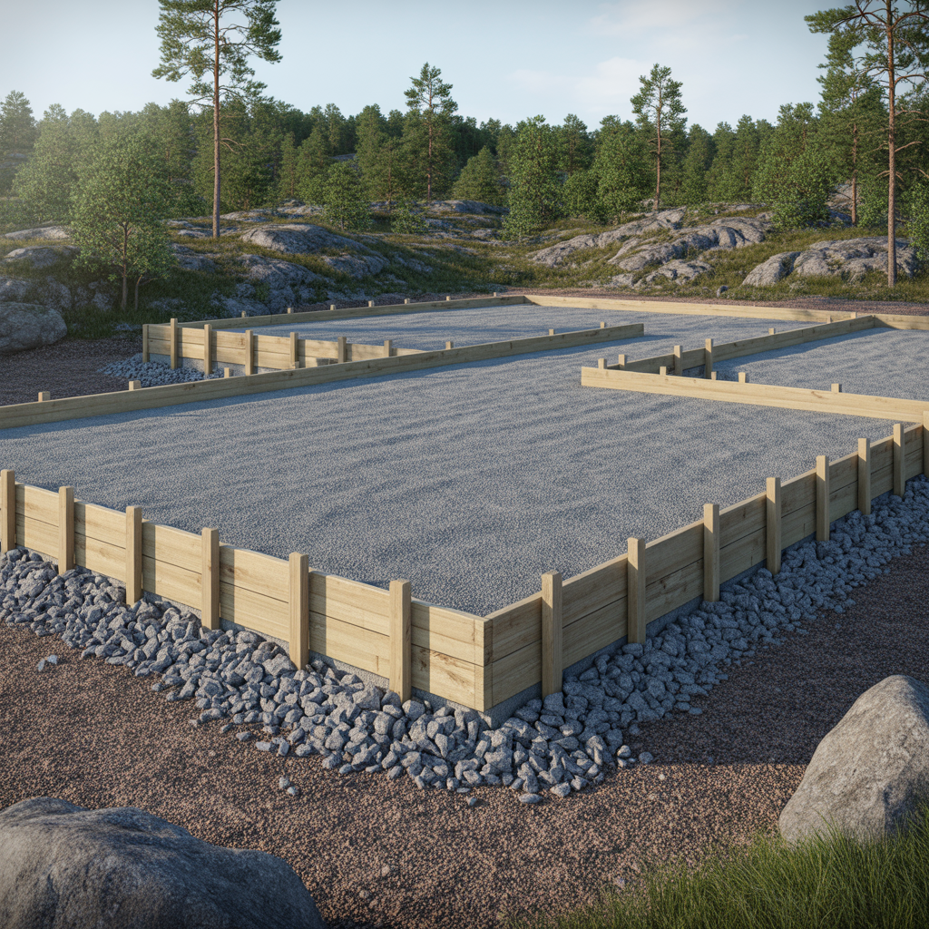 3.Sa anvander du bergkross for att skapa en stabil tomtgrund