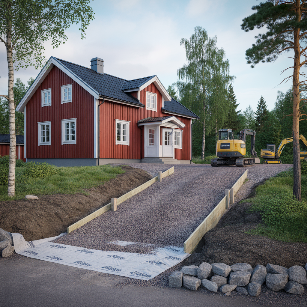 schakta for garageuppfart fall barlager och packning