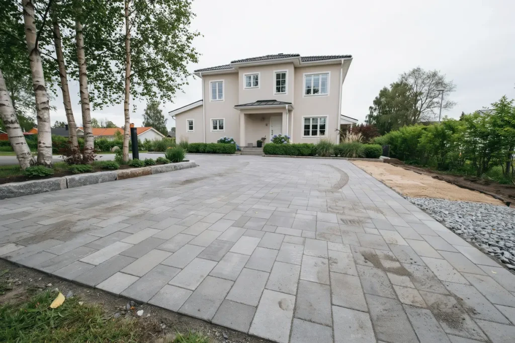 s lyckas du med platts ttning p uppfarten underarbete lutning och fog som h ller ver tid