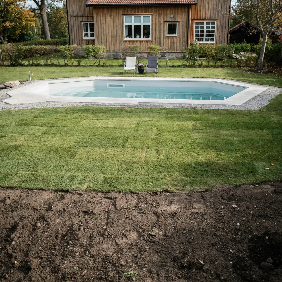 bygga pool i hovas goteborg